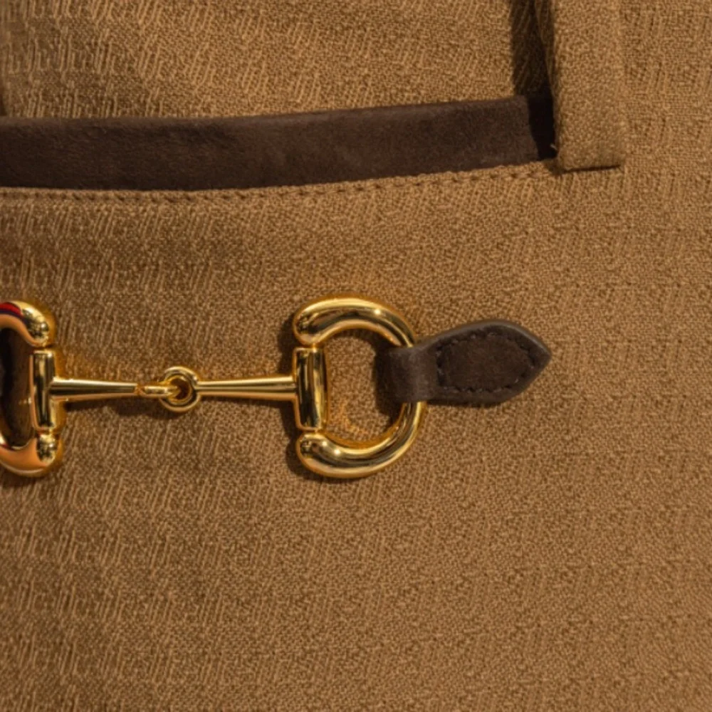 😍😍😍😍😍RARE VINTAGE GUCCI SILK BLEND TROUSERS